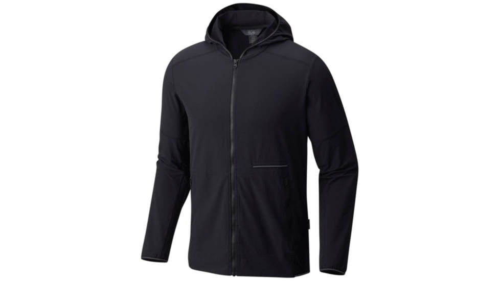 Mountain Hardwear Speedstone Hooded Jacket - Men's, Black, XXL 1719481010-XXL