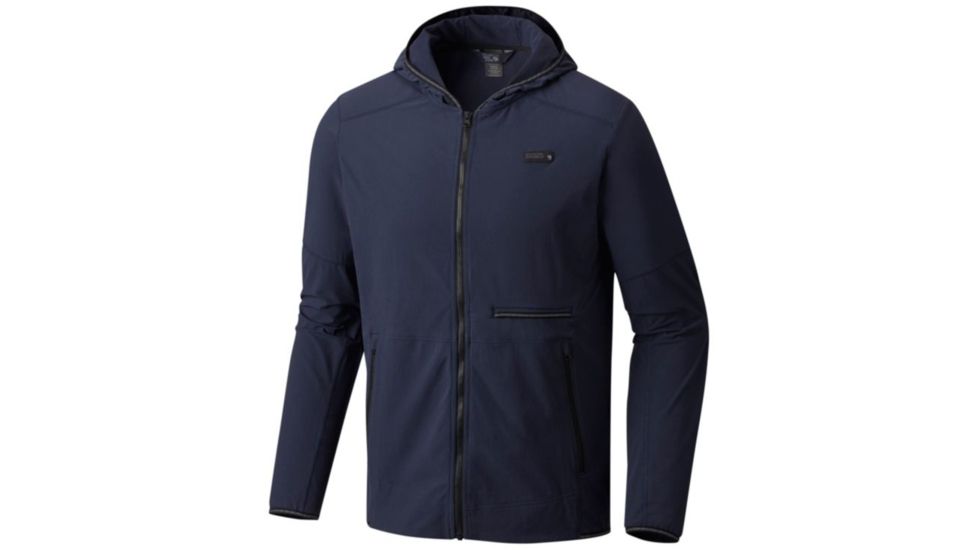 Mountain Hardwear Speedstone Hooded Jacket - Men's, Dark Zinc, L 1719481406-L