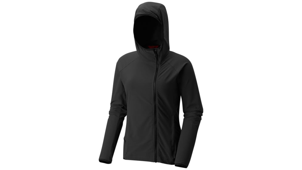 Mountain Hardwear Speedstone Hooded Jacket - Women's, Stealth Grey, L 1765021006-L