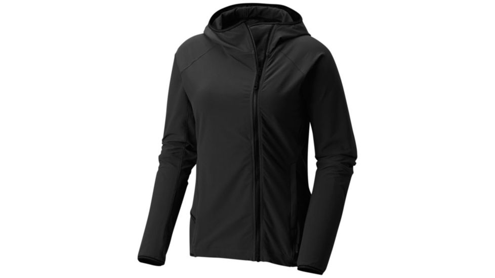 Mountain Hardwear Speedstone Hooded Jacket - Women's, Stealth Grey, L 1765021006-L