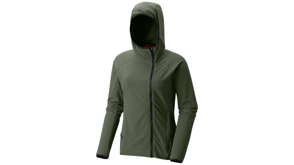 Mountain Hardwear Speedstone Hooded Jacket - Women's, Surplus Green, L 1765021347-L