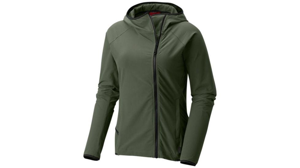 Mountain Hardwear Speedstone Hooded Jacket - Women's, Surplus Green, L 1765021347-L