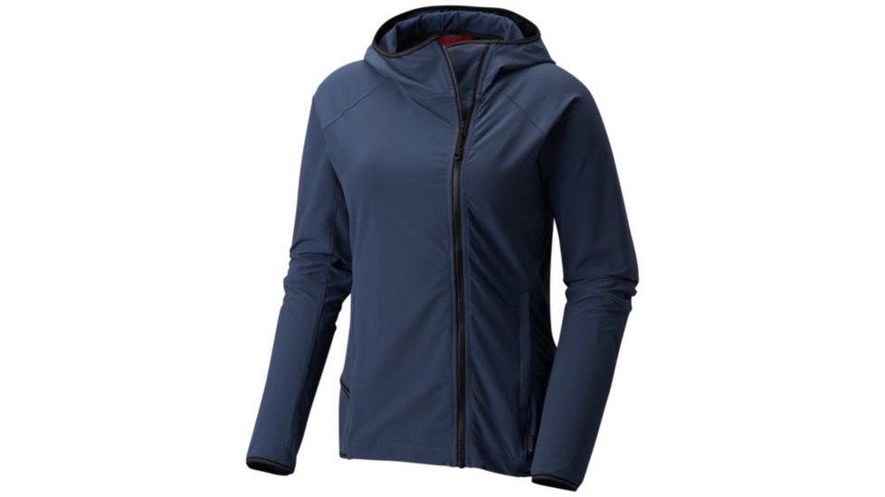 Mountain Hardwear Speedstone Hooded Jacket - Women's, Zinc, S 1765021492-S