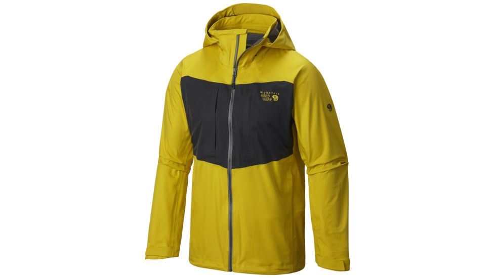 Mountain Hardwear Straight Chuter Jacket Jacket - Men's-Electron Yellow-Medium