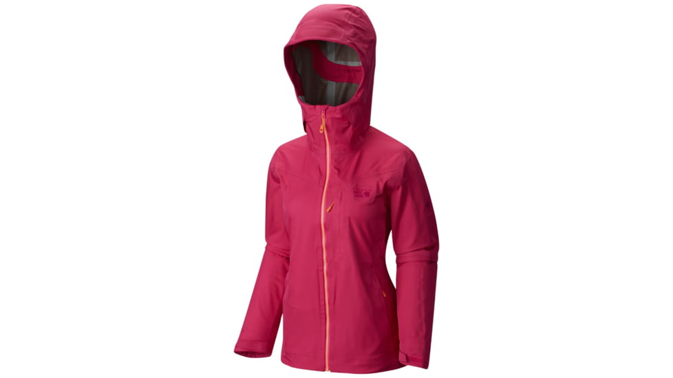 Mountain Hardwear Straight Chuter Jacket -Womens, Haute Pink, Large OL6773627-L