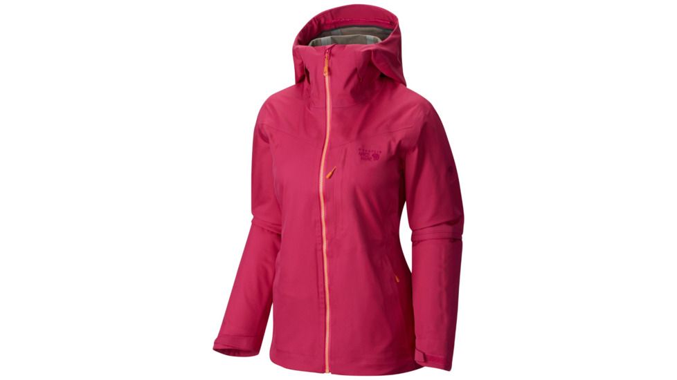 Mountain Hardwear Straight Chuter Jacket -Womens, Haute Pink, Large OL6773627-L