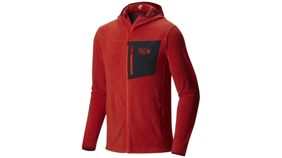 Mountain Hardwear Strecker Lite Hooded Jacket - Men's -Dark Fire-Large