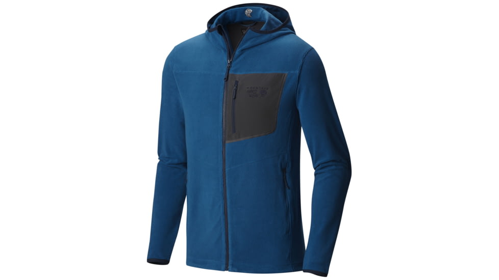 Strecker Lite Hooded Jacket - Mens -Phoenix Blue-X-Large