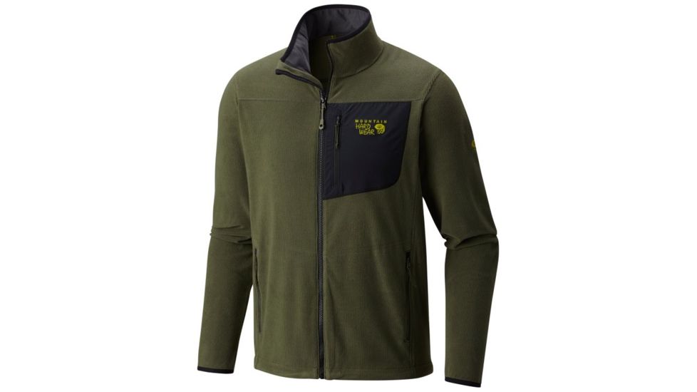 Mountain Hardwear Strecker Lite Jacket - Men's, Surplus Green, XL 1572391347-XL