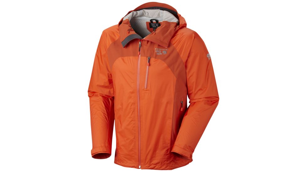 Mountain Hardwear Stretch Capacitor Jacket - Men's-State Orange-XX-Large