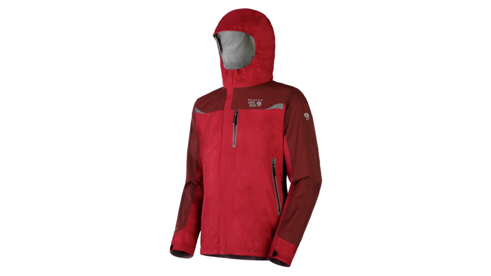 Mountain Hardwear Stretch Cohesion Jacket-Red-Men's/Thunderbird Red-Large