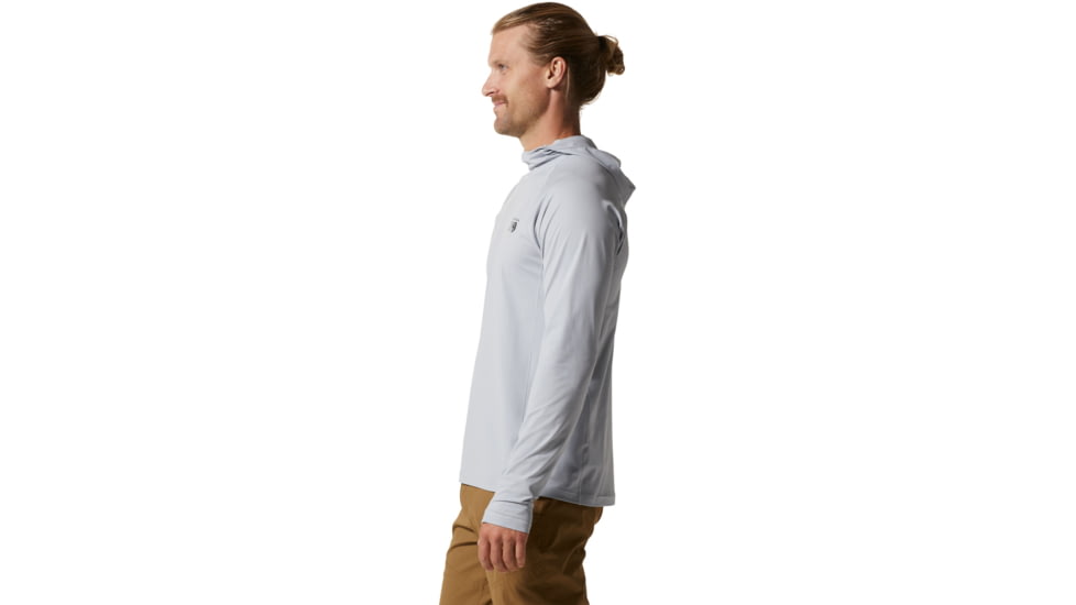 Mountain Hardwear Stretch Hoody - Mens, Glacial, Extra Large, 1942321097-XL