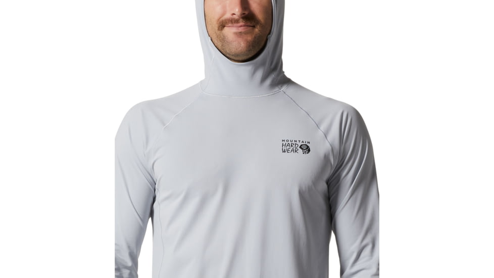 Mountain Hardwear Stretch Hoody - Mens, Glacial, Extra Large, 1942321097-XL