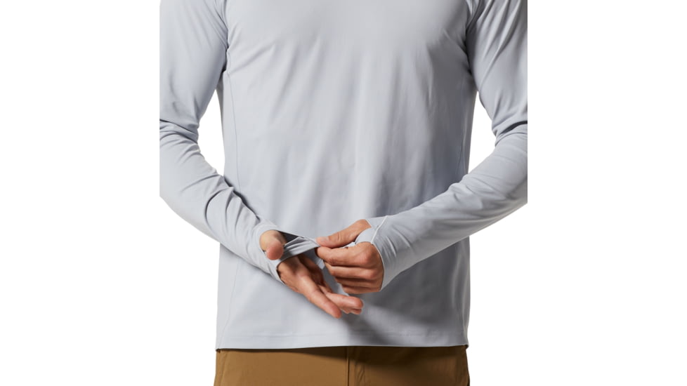 Mountain Hardwear Stretch Hoody - Mens, Glacial, Extra Large, 1942321097-XL