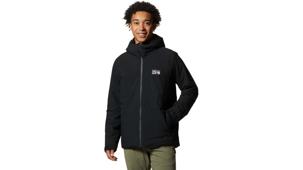 Mountain Hardwear Stretch Ozonic Insulated Jacket - Men's, Black, Medium, 2015851010-BLACK-M