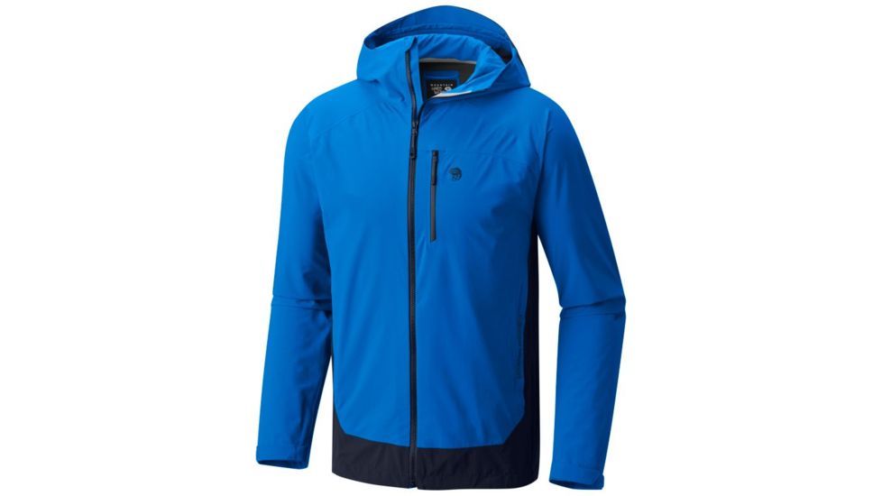 Mountain Hardwear Stretch Ozonic Jacket - Men's, Extra Large, Altitude Blue, 1765071438-XL