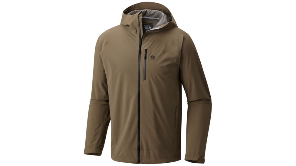 Mountain Hardwear Stretch Ozonic Jacket - Men's, Large, Darklands, 1765071925-L