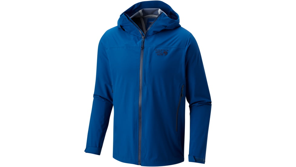 Mountain Hardwear Stretch Ozonic Jacket - Men's, Extra Large, Nightfall Blue, 1584001448-XL