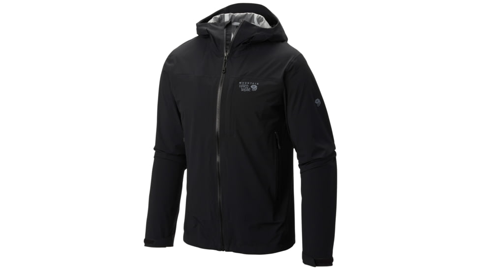 Mountain Hardwear Stretch Ozonic Jacket - Men's, Extra Large, Black, 1584001090-XL