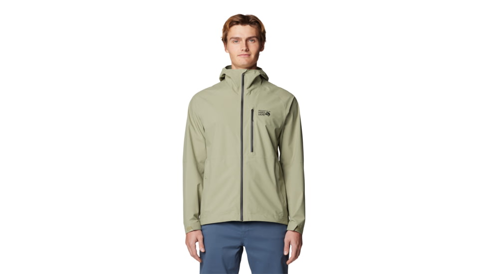 Mountain Hardwear Stretch Ozonic Jacket - Men's, Mantis Green, L, 190423054558