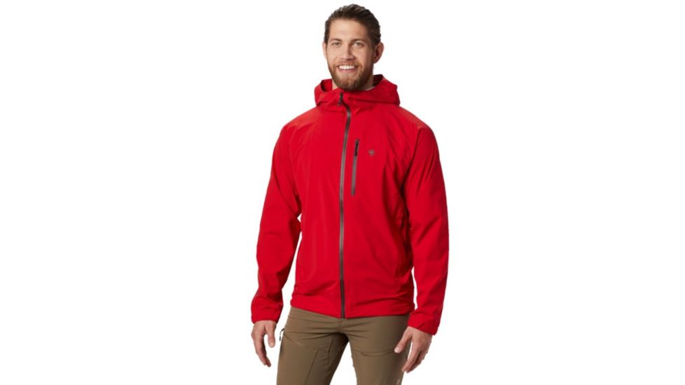 Mountain Hardwear Stretch Ozonic Jacket - Men's, Medium, Racer, 1765071637-M