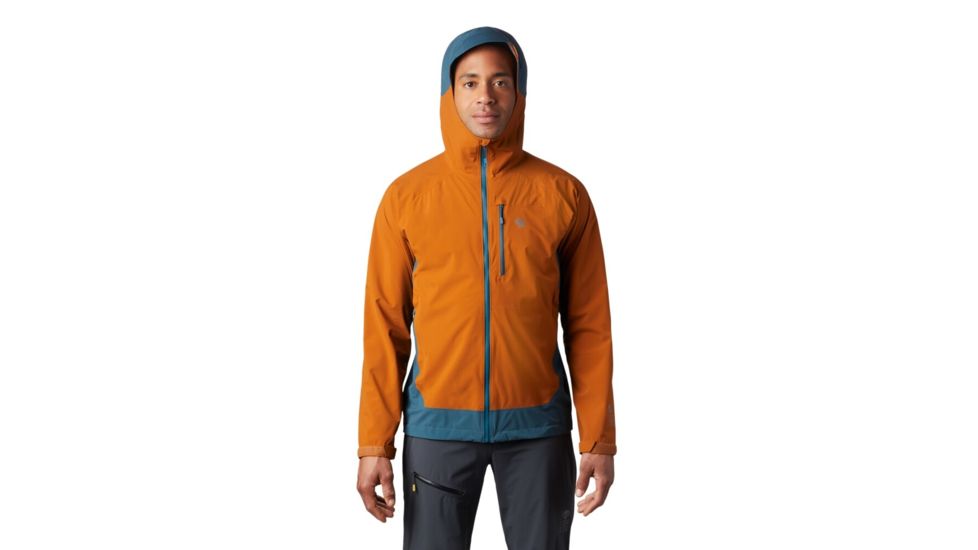 Mountain Hardwear Stretch Ozonic Jacket - Men's, Small, Rust Earth, OM1615258-S