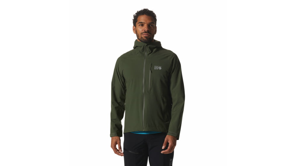 Mountain Hardwear Stretch Ozonic Jacket - Men's, Medium, Surplus Green, 1985741347-S-M