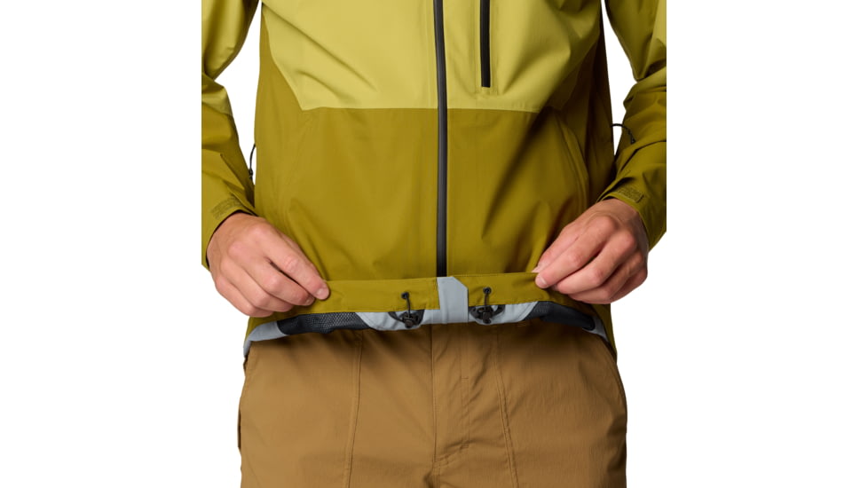 Mountain Hardwear Stretch Ozonic Jacket - Mens, Vetiver, Moon Moss, L, 190423054503