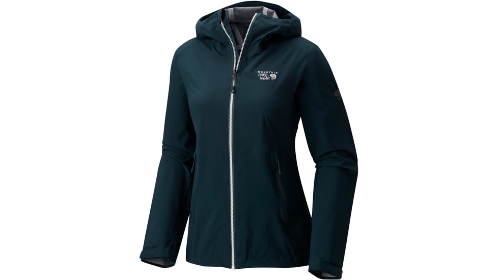 Mountain Hardwear Stretch Ozonic Jacket - Women's-Blue Spruce-Small