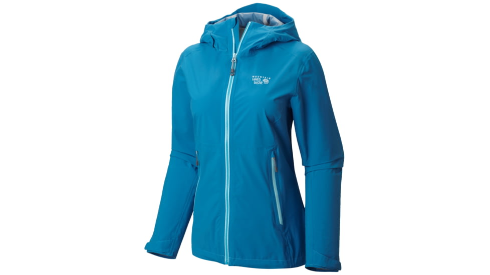 Mountain Hardwear Stretch Ozonic Jacket - Women's-Ocean Blue-Large