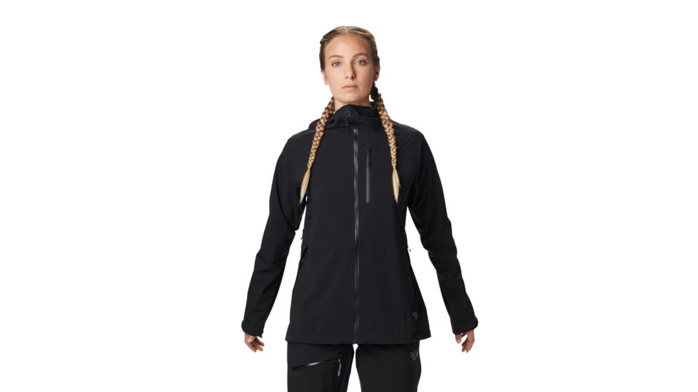 Mountain Hardwear Stretch Ozonic Jacket - Women's, Black, Small, OL1617010-S
