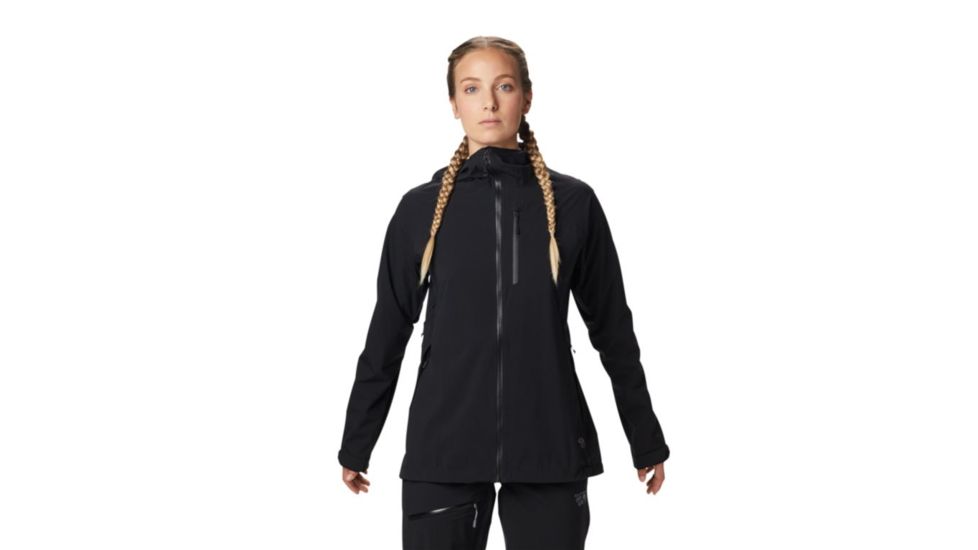 Mountain Hardwear Stretch Ozonic Jacket - Women's, Black, XL, OL1617010-XL