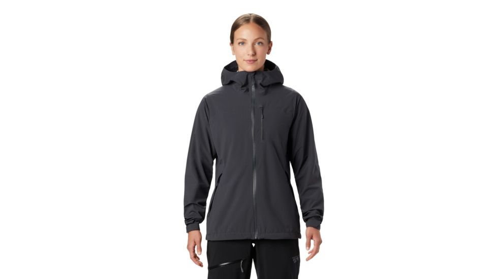 Mountain Hardwear Stretch Ozonic Jacket - Women's, Dark Storm, Extra Small, OL1617004-XS