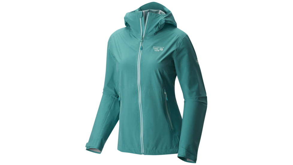 Mountain Hardwear Stretch Ozonic Jacket - Women's-Glacier Green-Medium
