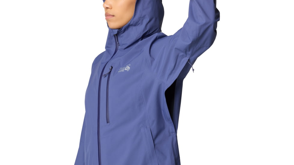 Mountain Hardwear Stretch Ozonic Jacket - Womens, Lapis Dusk, S, 190423052059