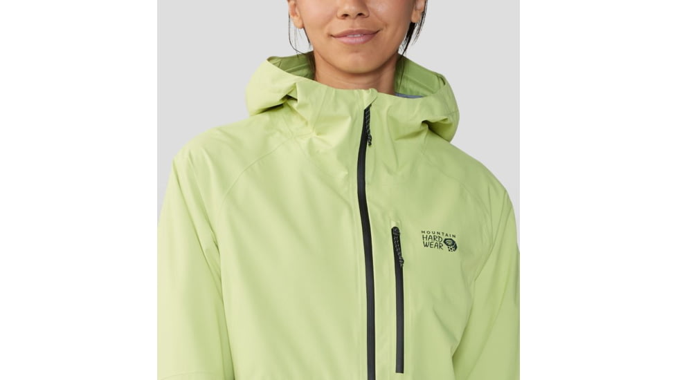 Mountain Hardwear Stretch Ozonic Jacket - Womens, Light Sun, Medium, 2093471383-M