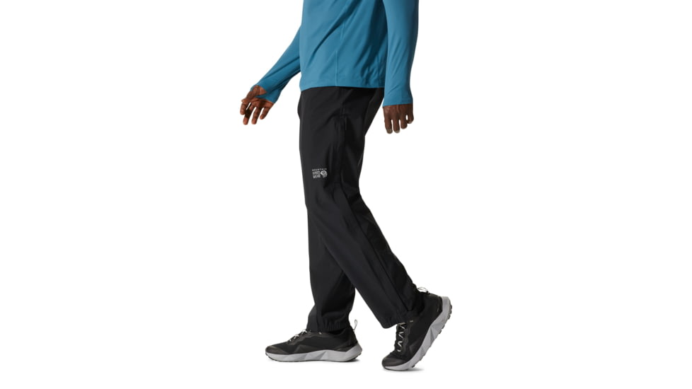 Mountain Hardwear Stretch Ozonic Pant - Mens, Black, Large, Long, 1985751010-Black-L-L