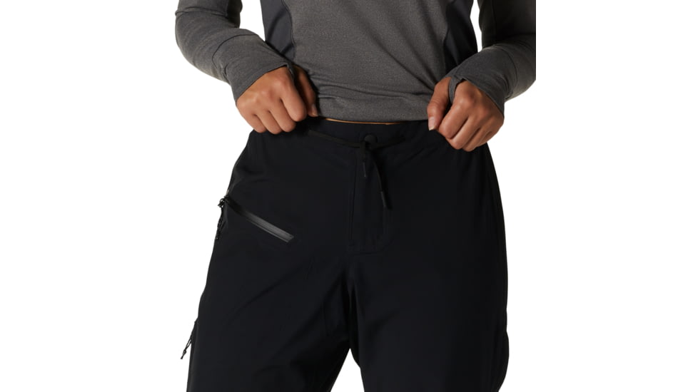 Mountain Hardwear Stretch Ozonic Pants - Womens, 010, XSxS, 2093481-010-XSxS