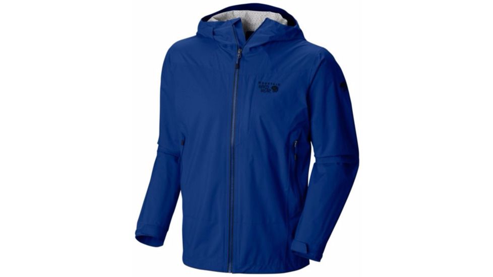 Mountain Hardwear Stretch Plasmic Jacket - Mens-Azul-Medium