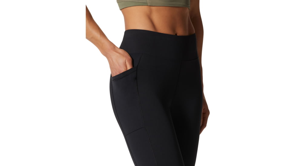 Mountain Hardwear Stretch Tight - Womens, Black, Medium, Regular, 1942641010-M-R