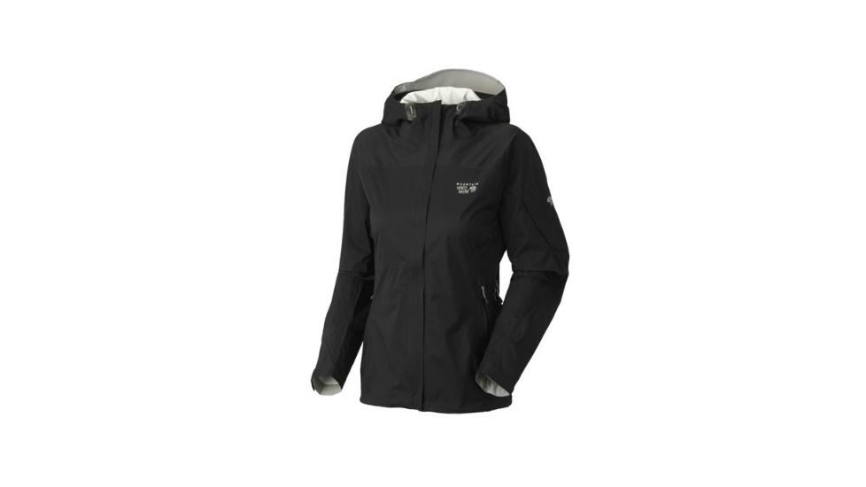 Mountain Hardwear Stretch Typhoon Jacket - Women's -Black-X-Large