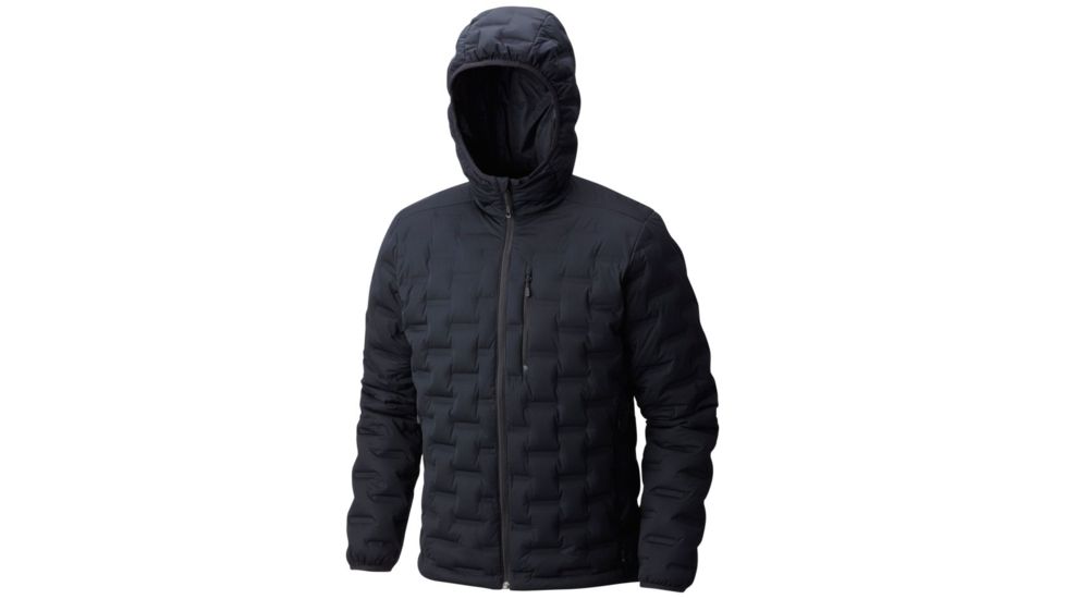 Mountain Hardwear StretchDown DS Hooded Jacket - Men's, Black, XXL 1732001010-XXL