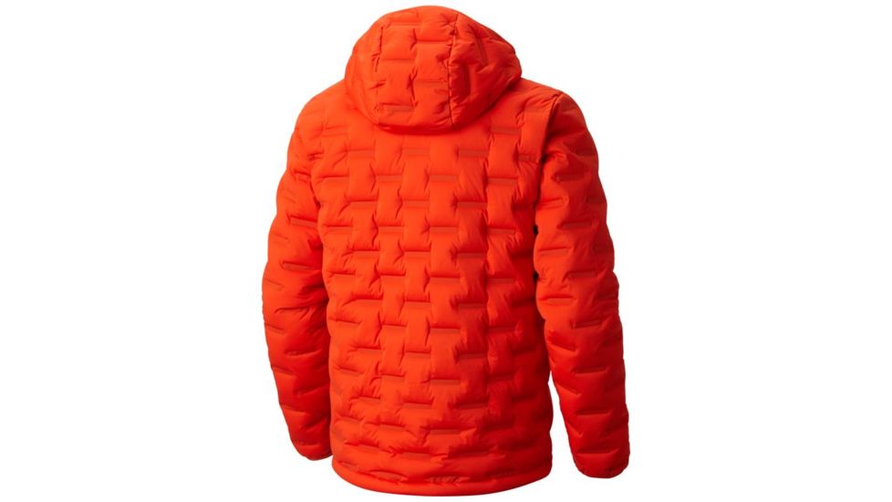 Mountain Hardwear StretchDown DS Hooded Jacket - Men's, State Orange, M 1732001842-M