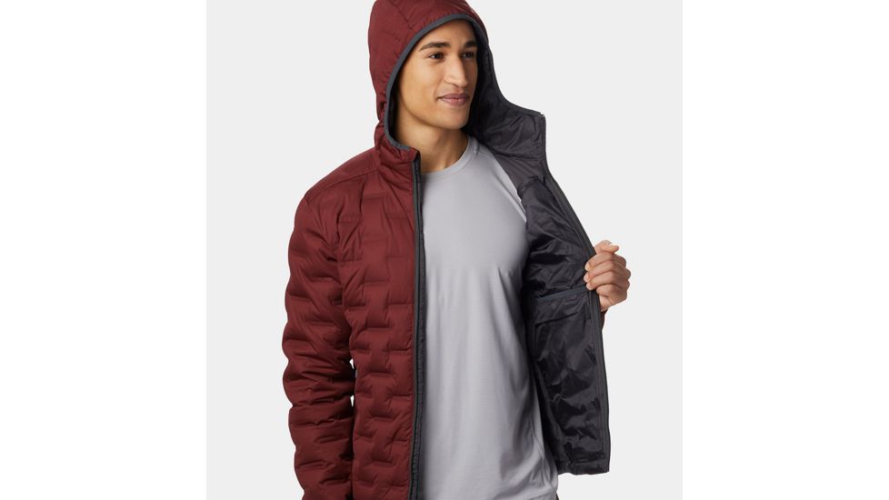 Mountain Hardwear StretchDown DS Hooded Jacket, Smith Rock, S, 1732001602-S