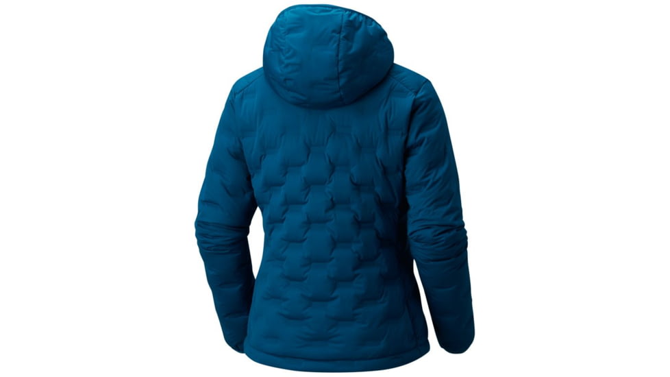 Mountain Hardwear StretchDown DS Hooded Jacket - Women's, Dark River, XL 1732251378-XL
