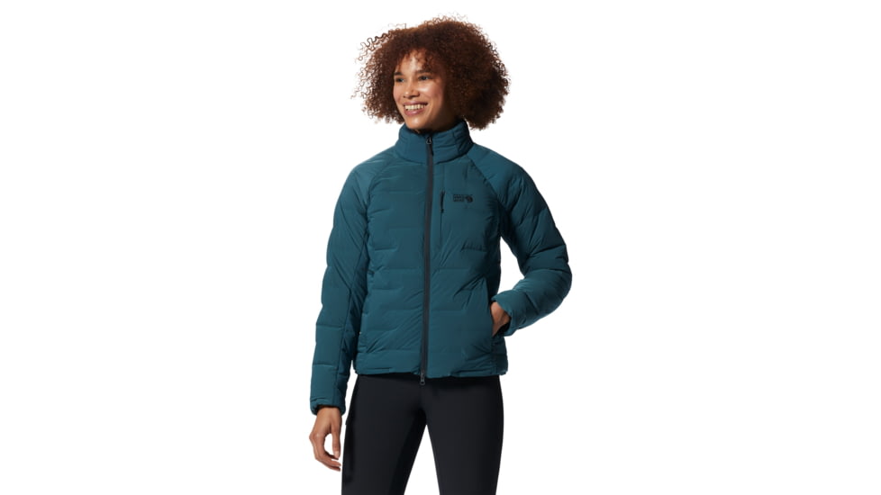 Mountain Hardwear Stretchdown High-Hip Jacket - Womens, Hip W J-Dark Marsh, Medium, 2004151375-Hip M