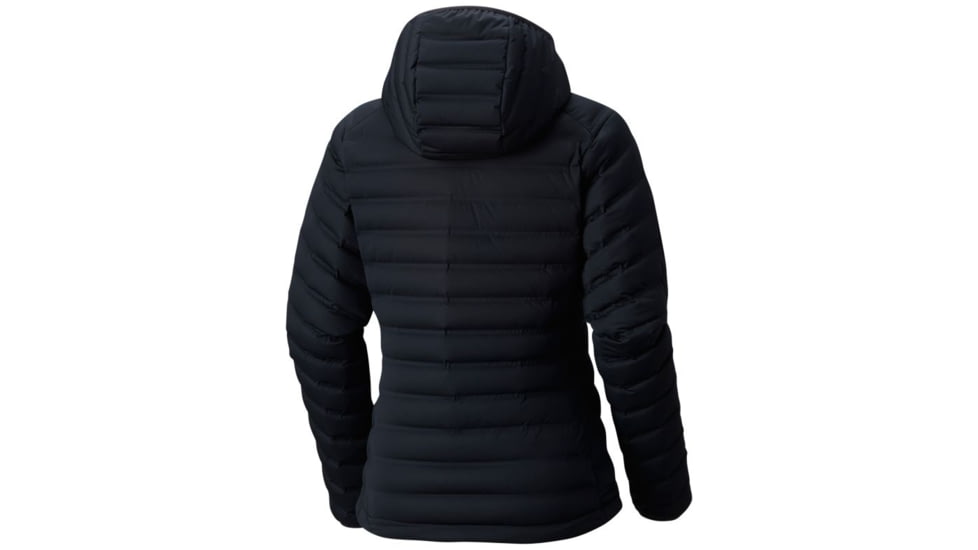 Mountain Hardwear StretchDown Hooded Jacket - Women's, Black, XL 1756301010-XL