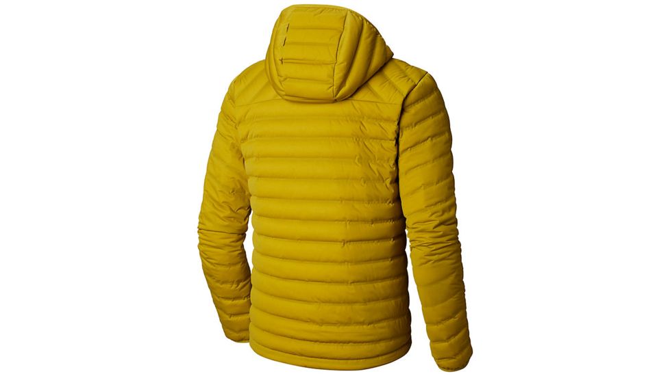 Mountain Hardwear Stretchdown Hooded Outdoor Jacket - Men's, Dark Citron, 2XL 1855761358-XXL