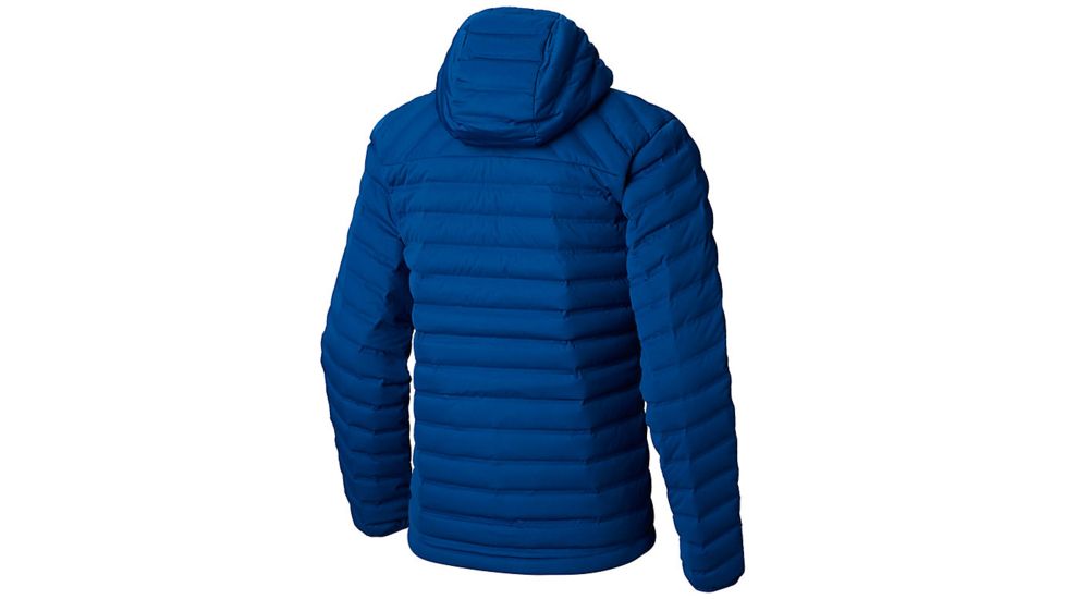 Mountain Hardwear Stretchdown Hooded Outdoor Jacket - Men's, Nightfall Blue, 2XL 1855761448-XXL