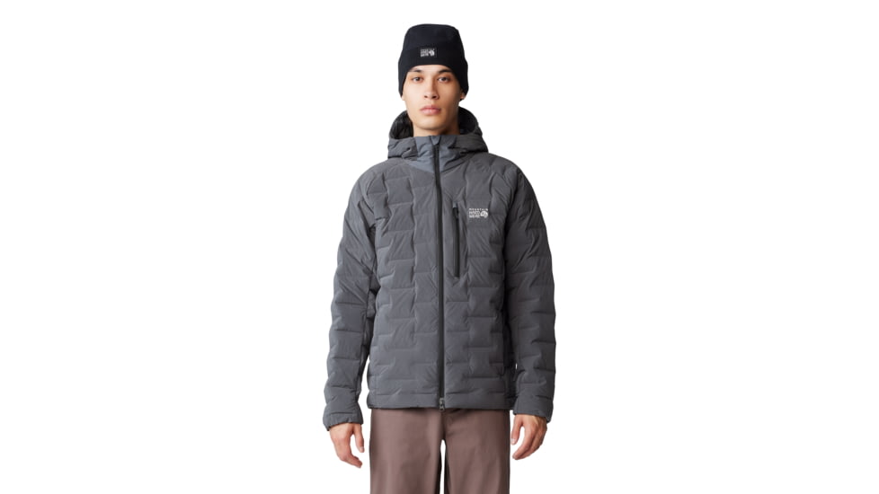 Mountain Hardwear Stretchdown Hoody - Men's, Volcanic Heather, XXL, 2104491-007-XXL